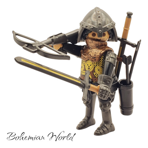 Ballestero Medieval - Playmobil Series 17 Niño - 70242 (Usado)