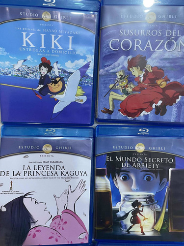 Imagen 2 de 6 de Colección Ghibli 14 Blurays