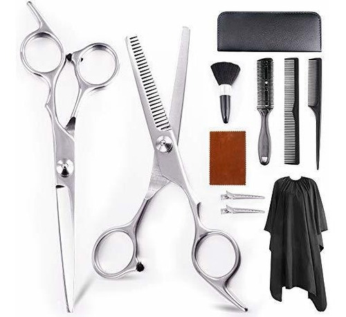 Tijeras De Corte De Pelo Profesional Set 11 Piezas Tijeras D