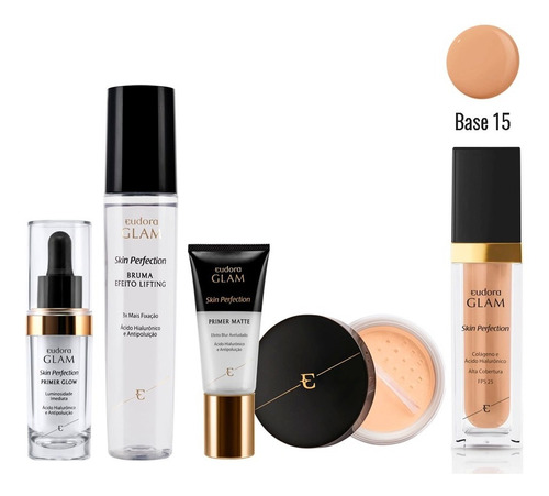 Kit Glam Skin Perfection Claro Médio Completo