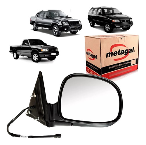 Retrovisor S10 1995 1996 A 2007 2008 2009 2010 2011 Original