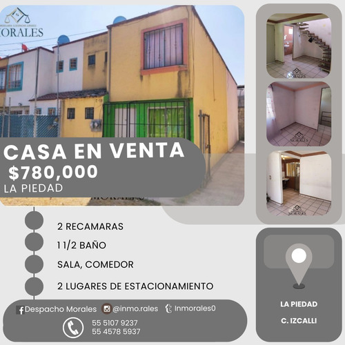 Casa En Venta En La Piedad En Cuautitlan Izcalli  