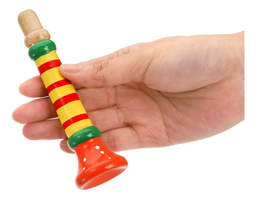 Instrumento Musical De Madera Para Niños, Flauta, 10 Piezas