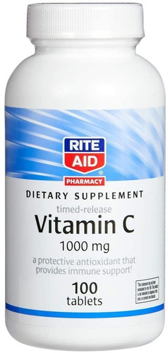 Vitamina C 100tbs Rite Aid - Unidad a $3015