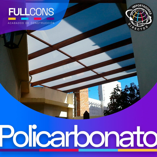 Imagen 9 de 9 de Cubiertas De Policarbonato Alveolar