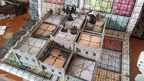 Zombicide Black Tower Board Game Dungeons Calabozos