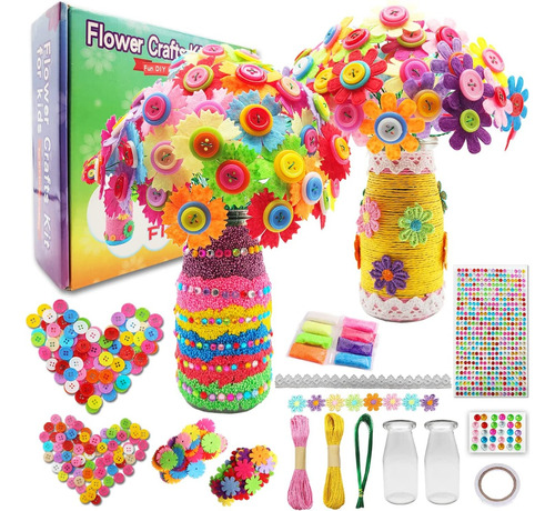 Kit De Manualidades, Haz Tu Propio Ramo De Flores