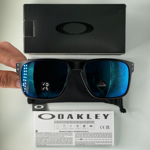Oakley Holbrook Matte Black Sapphire Polarized 100% Original
