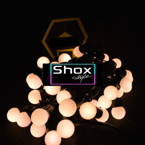 Imagen 8 de 10 de Guirnalda Exterior Cerveceria Led Decoracion 10m Shox Style