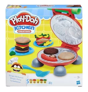 Play Doh Massinha Festa Do Hamburguer - Hasbro