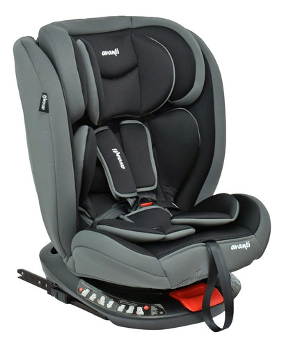 Butaca Silla Bebe Avanti Koln Con Isofix 0 A 36 Kg Gira 360 Color Gris