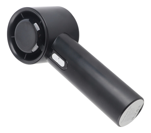 Turboventilador Portátil Negro Negro Portátil Usb Recargable
