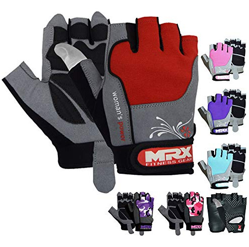 Guantes De Agarre Para Levantamiento De Pesas Y Ejercicio De