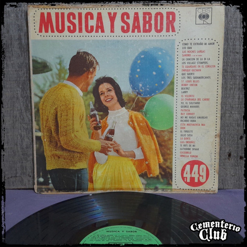 Compilado Musica Y Sabor - Ed Arg  Vinilo Lp