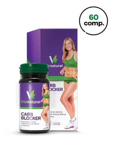 Carbblocker Comprimidos | Bloqueador-vientre Plano-sobrepeso