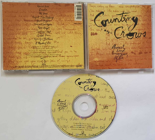 Cd Counting Crows - August And Everything After