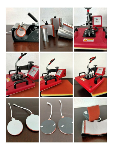 Plancha Para Sublimar 8 En 1 ¡crea Tu Propia Marca!