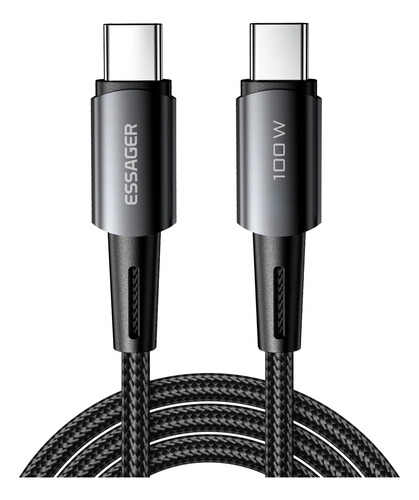 Cable Usb C Pd Carga Rápida 100w Para Samsung Huawei Xiaomi