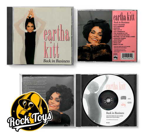 Eartha Kitt - Back In Business 1994 Cd Vers. Usa (Reacondicionado)