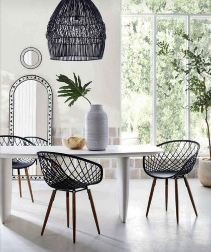 Imagen 3 de 5 de Sitial Butaca Kurv Eames Nórdico