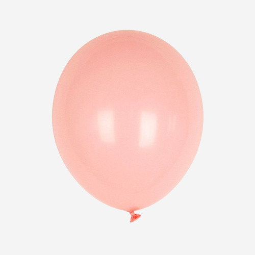 Bolsa 100 Globos Macarron Rosa Claro Salmon Fiesta Boda Arco