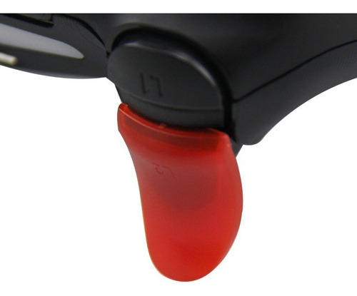 Extension Botones L2 R2 Joystick Playstation 4 Rojo