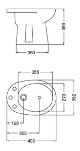 Imagen 6 de 9 de Combo Baño Completo Vanitory Espejo Grif Acces Sanit.