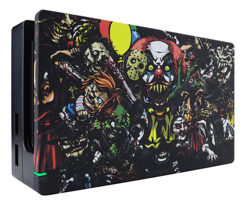 Tapa Frontal Para Dock De Nintendo Switch Extremerate Scary