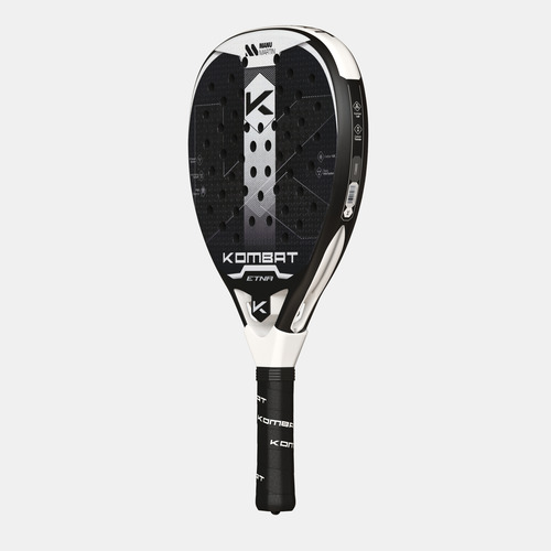 Paleta Padel Kombat Etna 2025 Diamante Oficial Argentina Negro