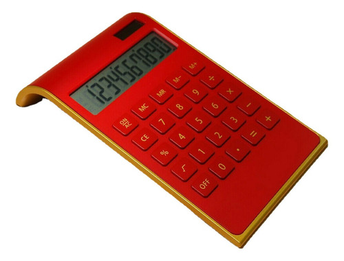 Calculadora Solar Con Gran Pantalla De Potencia De 10 Dígito