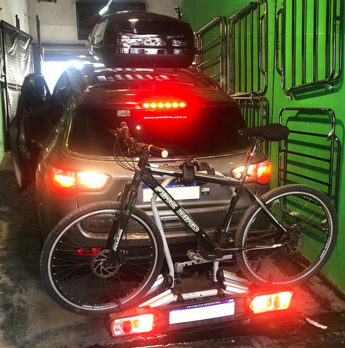 Porta Bicicleta Enganche Bocha Remolque Paragolpe Faros Iael