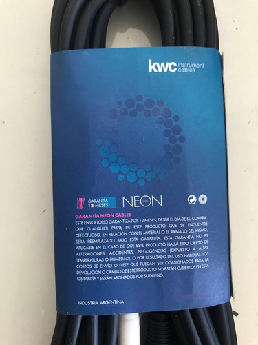 581 Kwc Neon Cn H/pl St Cable 6mm Std. X 10 Mts (Usado)