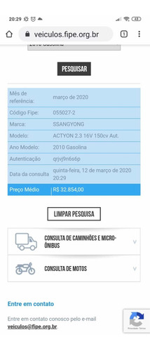 Ssangyong Actyon Actyon 2.3 16v 150cv