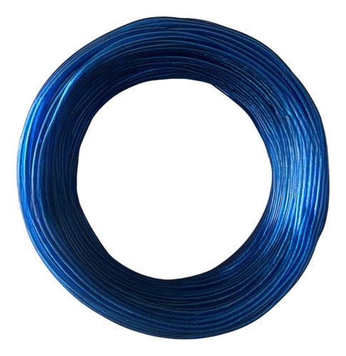 Rollo De Cable Cysamex Remoto Cal.18 Azul 100 Metros