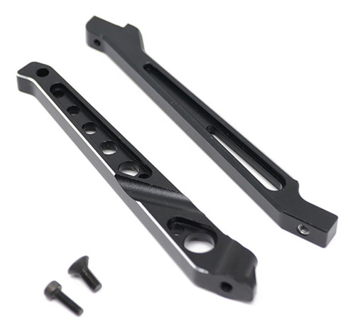 Soporte De Chasis Trasero Delantero De Coche Rc 1: 8 Negro