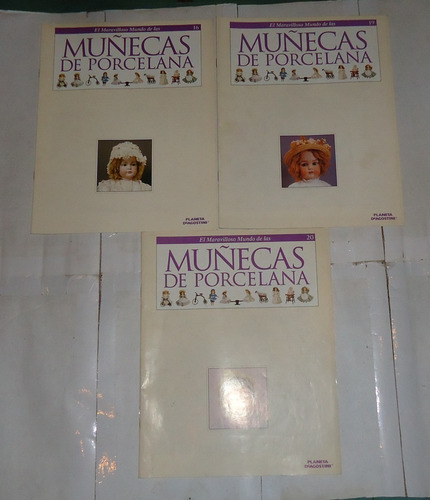 Lote 15 Fascículos Muñecas De Porcelana Ed. Planeta (Usado)