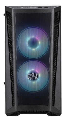Capa preta Cooler Master Masterbox MB311l Mini-ATX