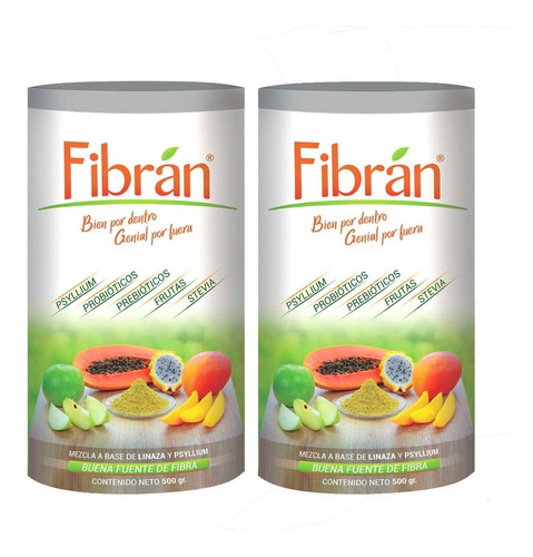 Fibran Envase 500g 2 Unidades - g a $160