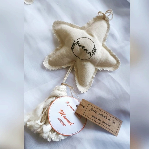 Estrellas Con Borla Colgantes Souvenires Nacimiento Comunión
