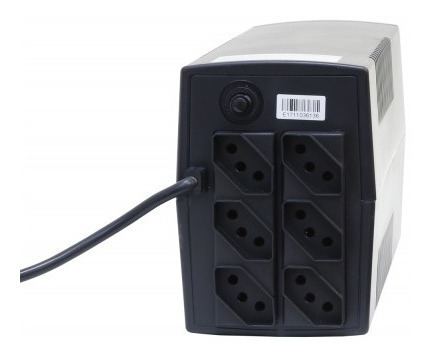 Imagem 2 de 4 de Nobreak 1200va E S 220v Camera Cftv Tv Pc Seguranca Xbox Pc