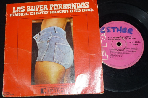 Jch- Ismael Chato Rivera Y Orq. Las Super Parrandas 45 Rpm