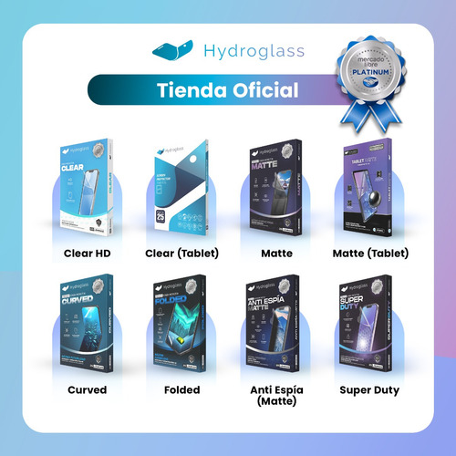 Maquina Hidrogel Hydroglass + 2 Caja De Laminas Curved