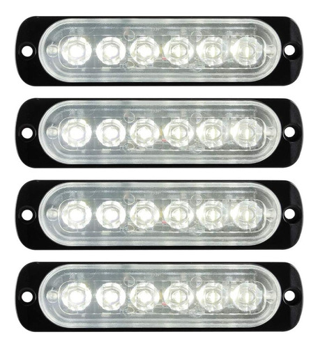 J Led Blanco Luz Estroboscópica Emergencia Para Auto Camión