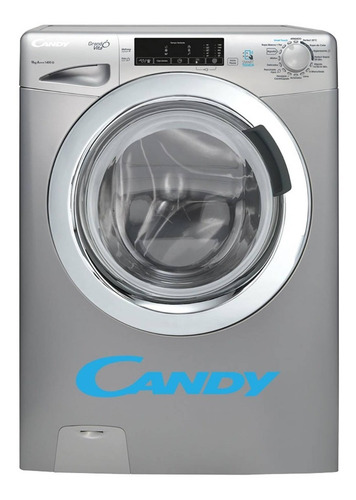 Lavarropas Candy Gvs149 Frontal 9kg 1400rpm Antracita Ctas