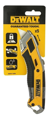 Retráctil DeWalt DWHT10046 color amarillo y negro