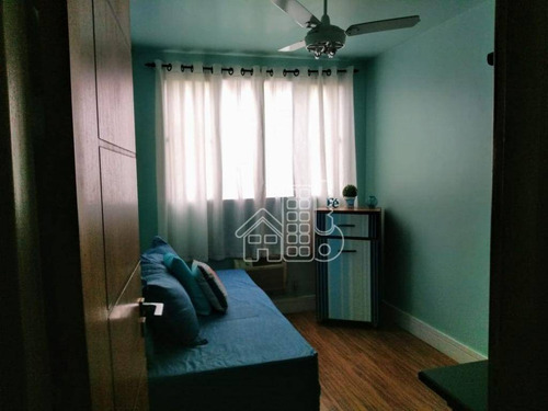 Apartamento Com 2 Dormitórios À Venda, 60 M² Por R$ 270.000,00 - Fonseca - Niterói/rj - Ap4047