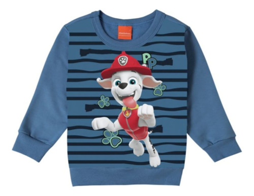 Blusa Moletom Infantil Patrulha Canina - Malwee