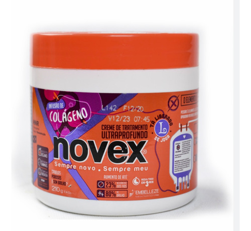 Baño De Crema Colageno Novex 210g