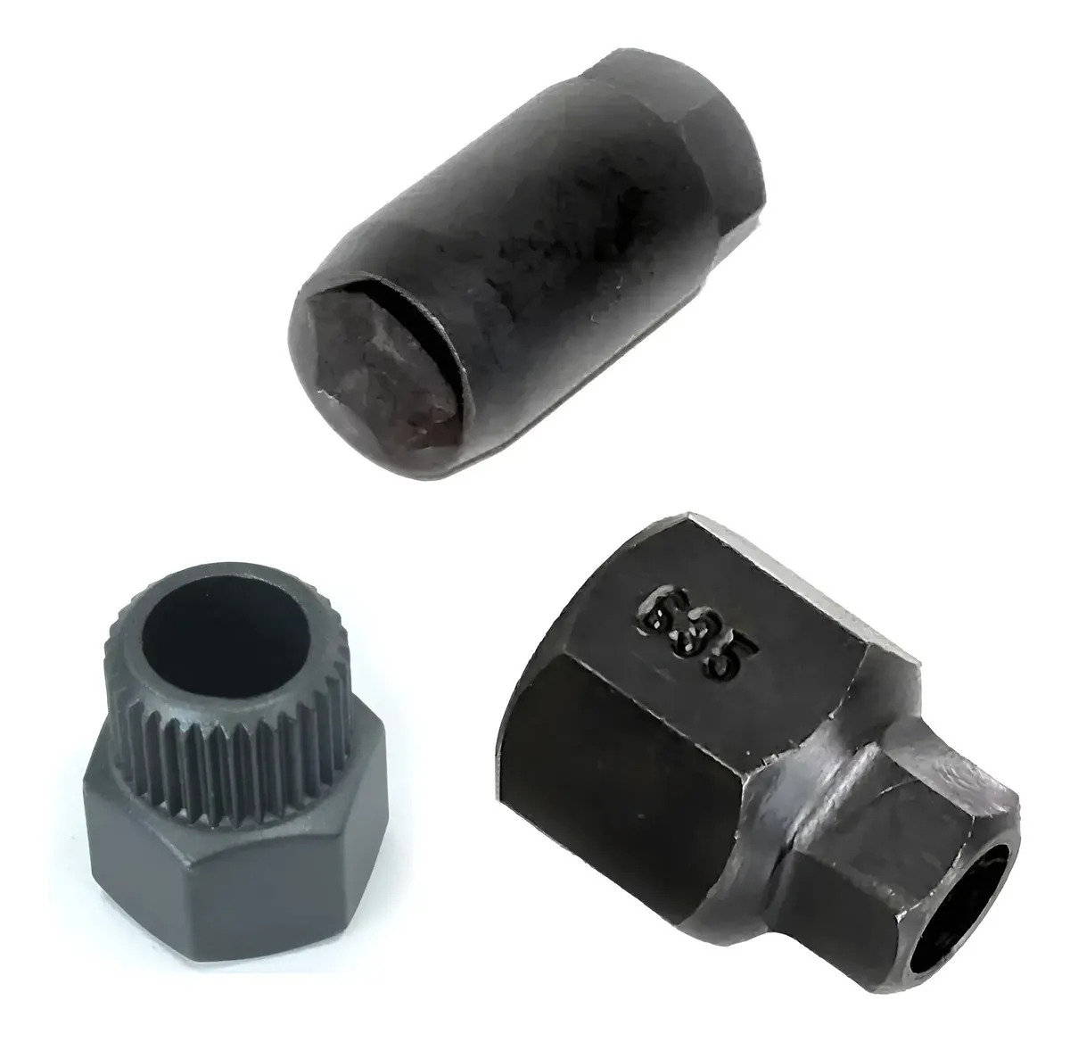 Kit Ferramentas Com 3 Peças Para Alternadores Preto