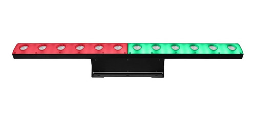Kit 12 Unid Ribalta 2in1 Beam Efeitos Ambar Rgb Camaleão